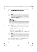 Предварительный просмотр 72 страницы Dometic Waeco ColdMachine CS-NC15 Installation And Operating Manual