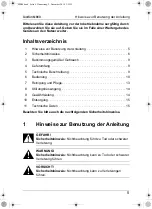 Предварительный просмотр 5 страницы Dometic Waeco CoolFun MB40 Operating Manual