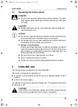 Предварительный просмотр 19 страницы Dometic Waeco CoolFun MB40 Operating Manual