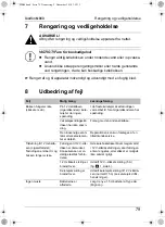 Предварительный просмотр 79 страницы Dometic Waeco CoolFun MB40 Operating Manual