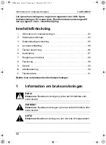 Предварительный просмотр 82 страницы Dometic Waeco CoolFun MB40 Operating Manual