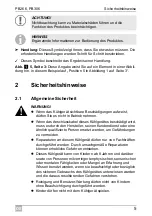 Preview for 5 page of Dometic Waeco CoolFun PB 266 Operating Manual