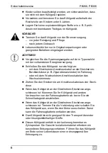 Preview for 6 page of Dometic Waeco CoolFun PB 266 Operating Manual