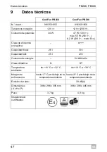 Preview for 47 page of Dometic Waeco CoolFun PB 266 Operating Manual