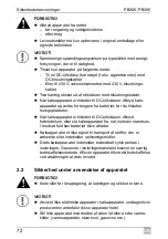 Preview for 72 page of Dometic Waeco CoolFun PB 266 Operating Manual