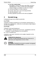 Preview for 73 page of Dometic Waeco CoolFun PB 266 Operating Manual