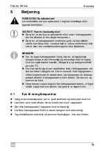 Preview for 75 page of Dometic Waeco CoolFun PB 266 Operating Manual