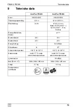 Preview for 79 page of Dometic Waeco CoolFun PB 266 Operating Manual