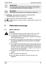 Preview for 81 page of Dometic Waeco CoolFun PB 266 Operating Manual