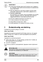 Preview for 83 page of Dometic Waeco CoolFun PB 266 Operating Manual