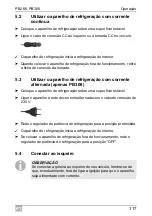 Preview for 117 page of Dometic Waeco CoolFun PB 266 Operating Manual