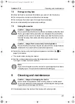 Предварительный просмотр 21 страницы Dometic Waeco CoolMatic CS-SC Installation And Operating Manual