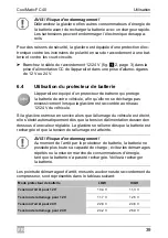 Предварительный просмотр 39 страницы Dometic Waeco CoolMatic FC40 Operating Manual