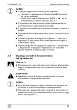 Предварительный просмотр 61 страницы Dometic Waeco CoolMatic FC40 Operating Manual