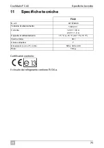 Предварительный просмотр 71 страницы Dometic Waeco CoolMatic FC40 Operating Manual