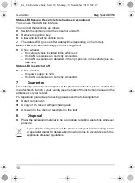 Preview for 11 page of Dometic WAECO MagicSpeed CBI 150 Installation And Operating Manual