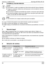 Preview for 22 page of Dometic WAECO MyFridge MF-1M Operating Manual