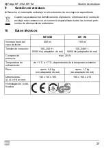 Preview for 23 page of Dometic WAECO MyFridge MF-1M Operating Manual