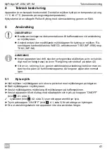 Preview for 41 page of Dometic WAECO MyFridge MF-1M Operating Manual