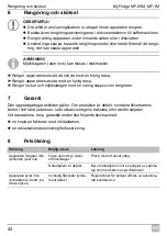 Preview for 42 page of Dometic WAECO MyFridge MF-1M Operating Manual