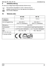 Preview for 43 page of Dometic WAECO MyFridge MF-1M Operating Manual