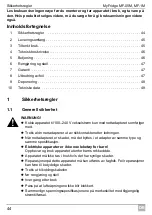 Preview for 44 page of Dometic WAECO MyFridge MF-1M Operating Manual