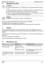 Preview for 47 page of Dometic WAECO MyFridge MF-1M Operating Manual