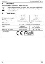 Preview for 48 page of Dometic WAECO MyFridge MF-1M Operating Manual