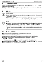 Preview for 51 page of Dometic WAECO MyFridge MF-1M Operating Manual