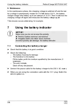 Предварительный просмотр 36 страницы Dometic Waeco PerfectCharge MCP1204 Operating Manual