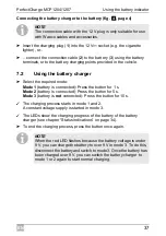 Предварительный просмотр 37 страницы Dometic Waeco PerfectCharge MCP1204 Operating Manual