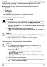 Preview for 111 page of Dometic Waeco PerfectView VT100DIG Installation And Operating Manual