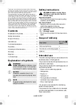 Preview for 4 page of Dometic Waeco TPOPUV Operating Manual