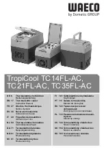 Dometic Waeco TropiCool TC-14FL-AC Instruction Manual preview