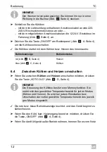 Предварительный просмотр 12 страницы Dometic Waeco TropiCool TC-14FL-AC Instruction Manual