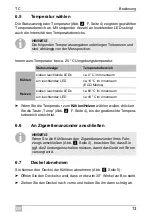 Предварительный просмотр 13 страницы Dometic Waeco TropiCool TC-14FL-AC Instruction Manual