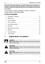 Предварительный просмотр 17 страницы Dometic Waeco TropiCool TC-14FL-AC Instruction Manual