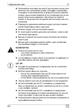 Предварительный просмотр 62 страницы Dometic Waeco TropiCool TC-14FL-AC Instruction Manual