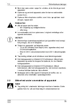 Предварительный просмотр 73 страницы Dometic Waeco TropiCool TC-14FL-AC Instruction Manual