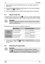 Предварительный просмотр 77 страницы Dometic Waeco TropiCool TC-14FL-AC Instruction Manual