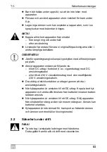 Предварительный просмотр 83 страницы Dometic Waeco TropiCool TC-14FL-AC Instruction Manual