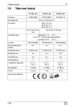 Предварительный просмотр 110 страницы Dometic Waeco TropiCool TC-14FL-AC Instruction Manual