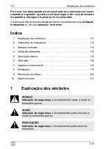 Предварительный просмотр 111 страницы Dometic Waeco TropiCool TC-14FL-AC Instruction Manual