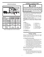 Preview for 3 page of Dometic X-TEND A-ROOM Installation & Operating Instructions Manual