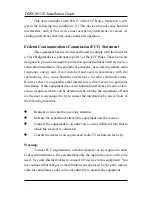 Preview for 2 page of Domex DMX- 8611E User Manual