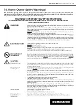 Preview for 13 page of Dominator Select DSO-1 Instruction Manual