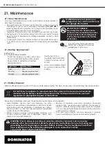 Preview for 18 page of Dominator Select DSO-1 Instruction Manual