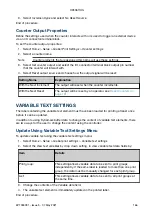 Preview for 171 page of Domino Gx-OEM Product Manual