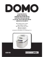 Preview for 1 page of Domo B3959 Instruction Booklet