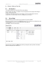 Preview for 30 page of Domo BTX-200270-AB Setup Manual